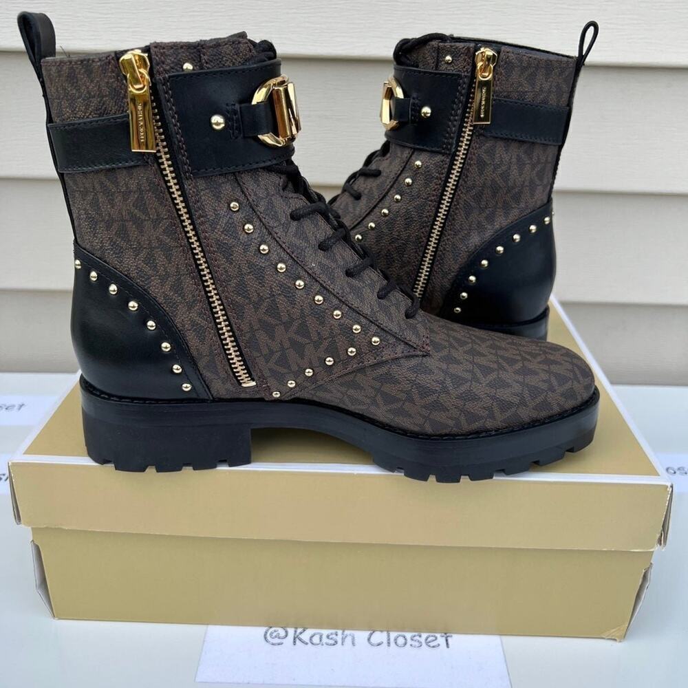 Michael kors boot Kincaid Lace up boots -Brown - Picture 9 of 12
